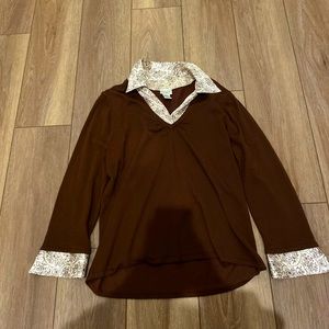 kim rogers long sleeve top